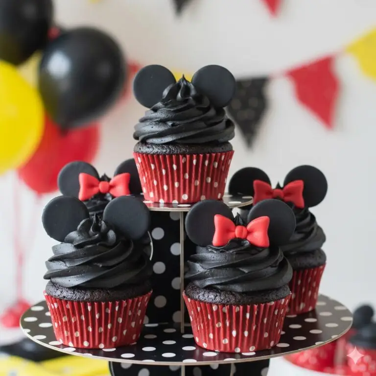 קאפקייקס מיקי מאוס (Mickey Mouse)