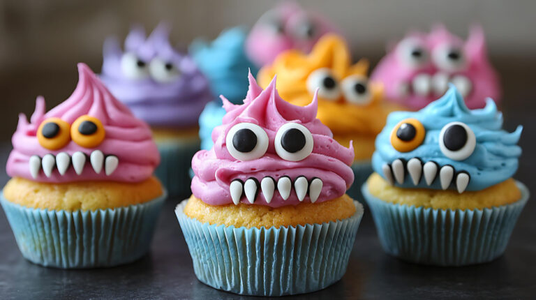 Cookie Monster Cupcakes